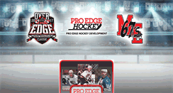 Desktop Screenshot of proedgehockeydevelopment.com
